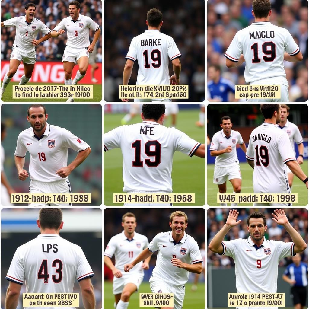 All Whites Historic Moments Featuring Number 19