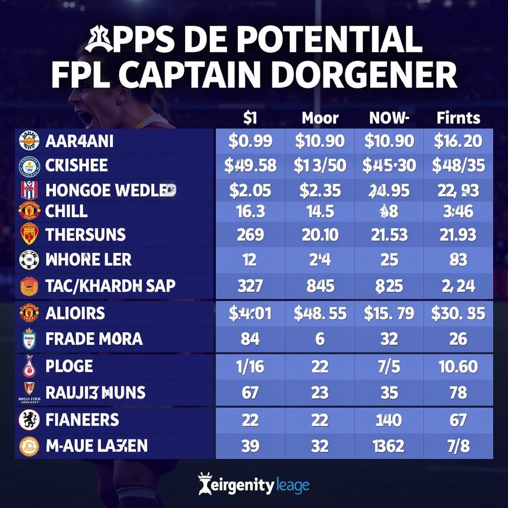 Alternative FPL Captain Options for the Gameweek