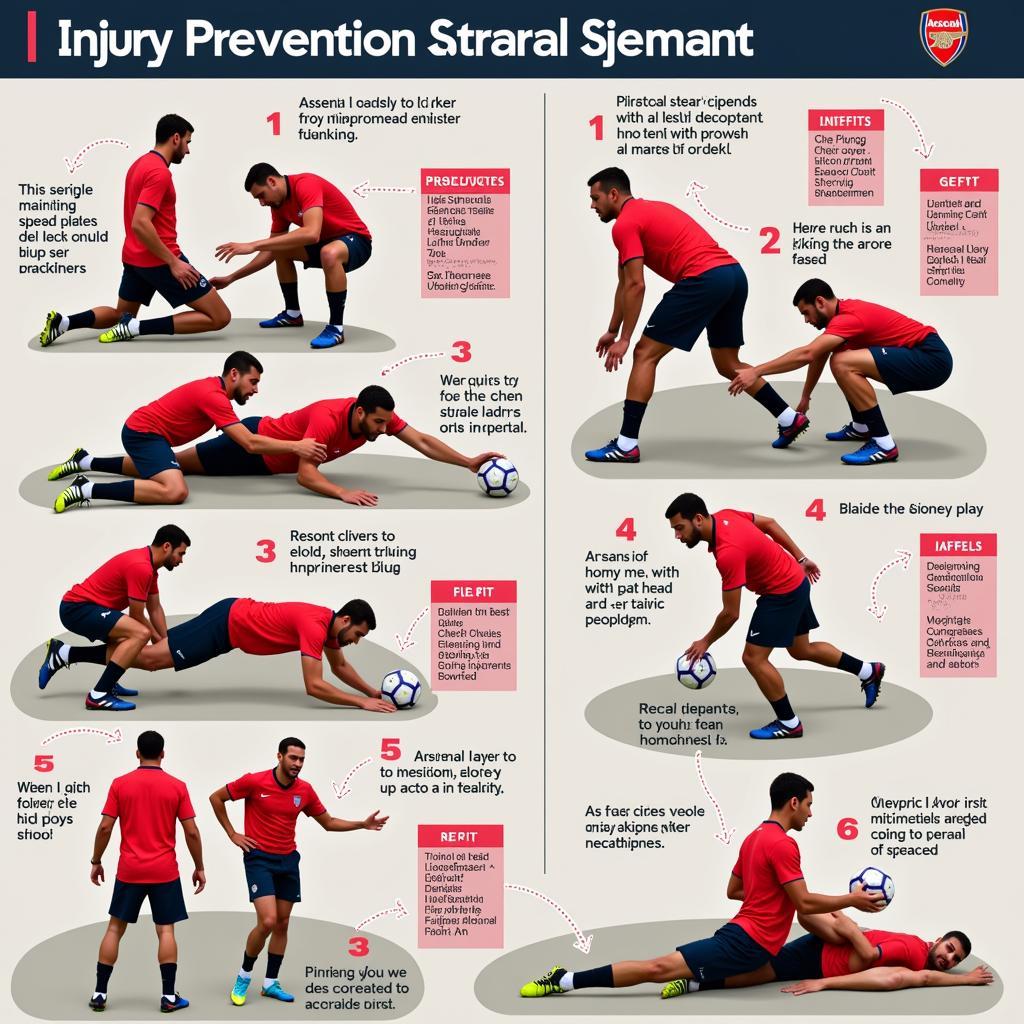 Arsenal injury prevention training