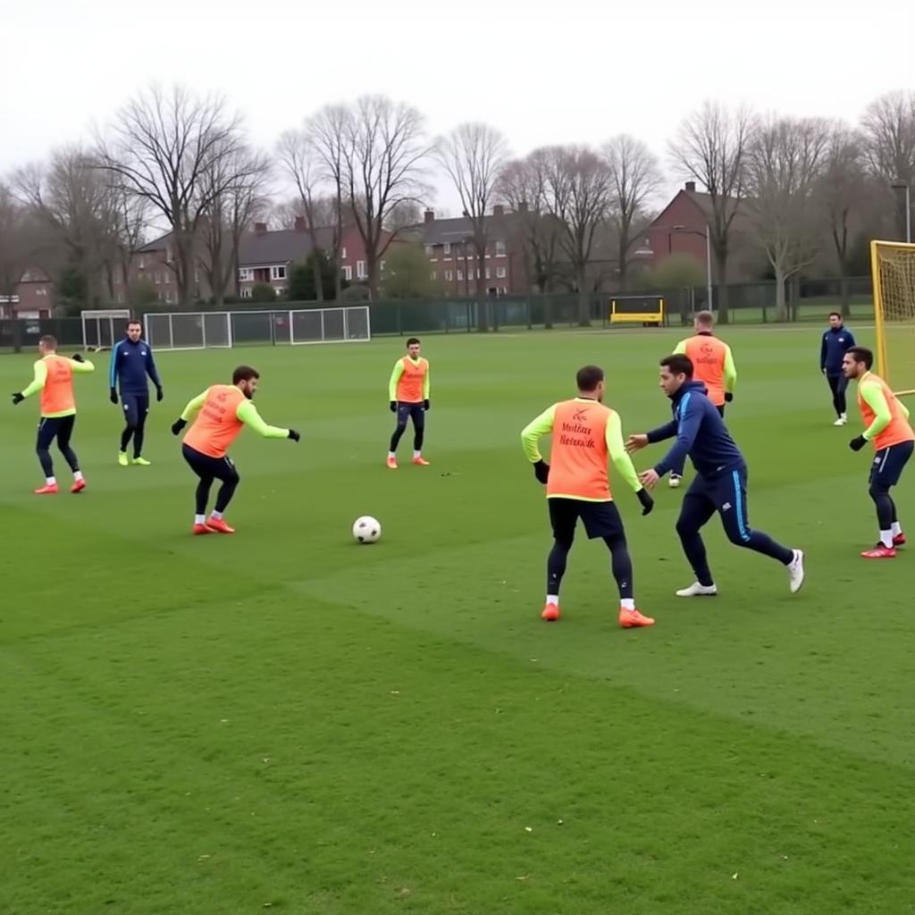 Arsenal U23 Training Session