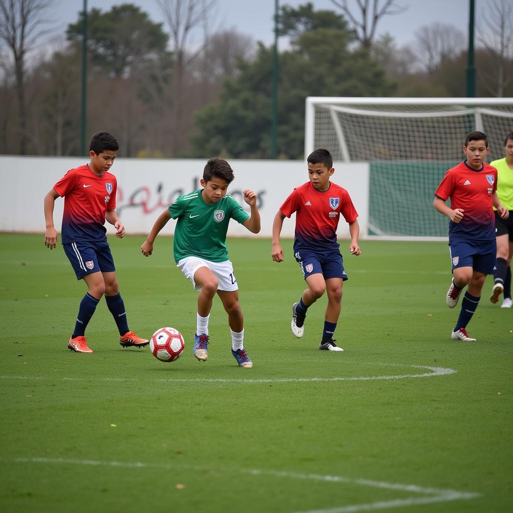 ASSE Youth Academy Training Session