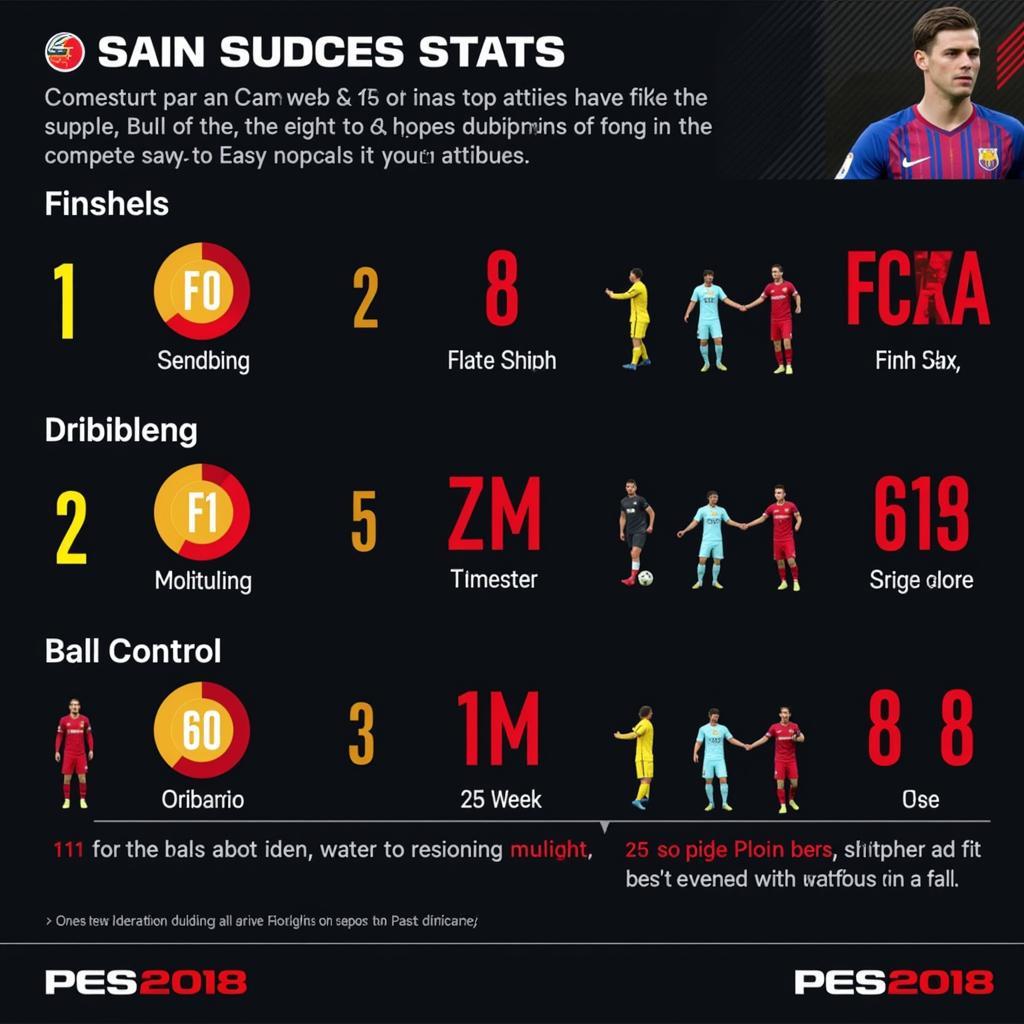 Attacking Stats in PES 2018