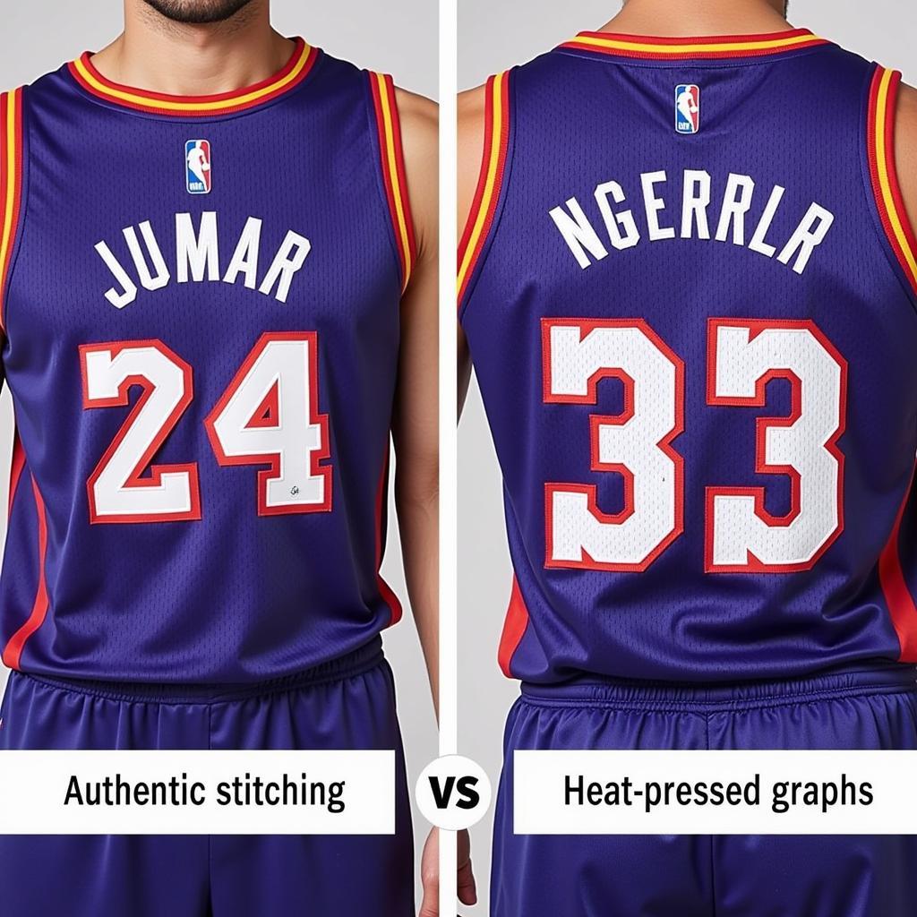 Authentic vs. Replica Basketball Jerseys: Spot the Differences