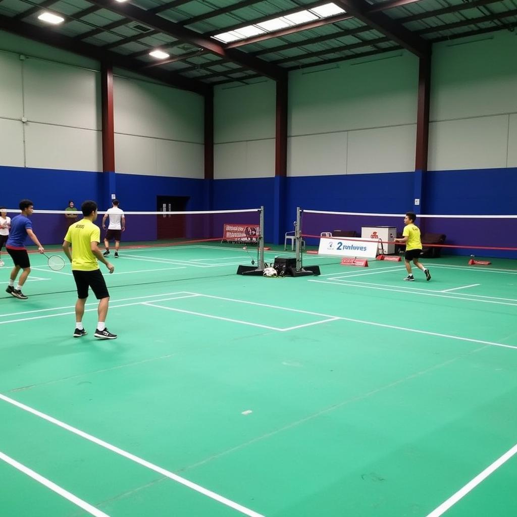 Badminton Court at Lang Thieu Nien Thu Duc