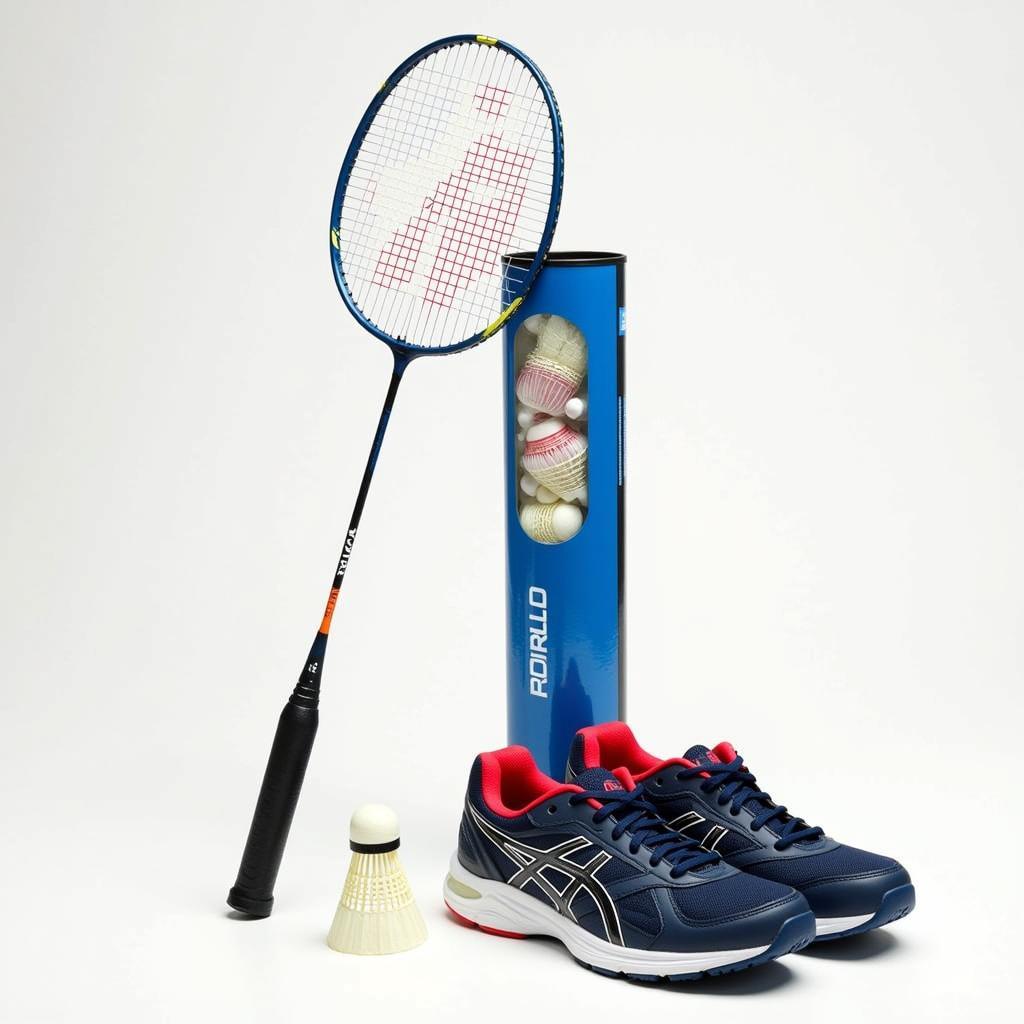 Essential Badminton Equipment: Racket, Shuttlecocks, and Shoes