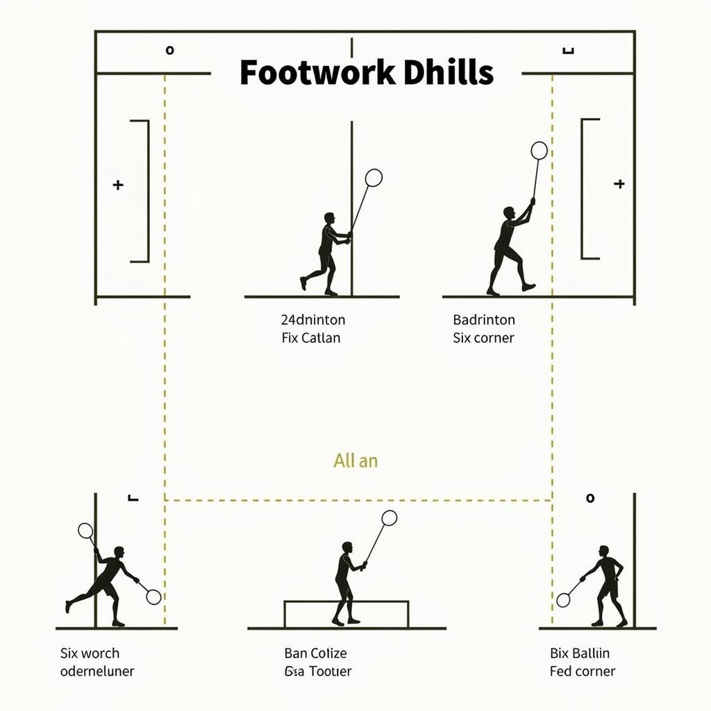 Badminton Footwork Drills for Agility