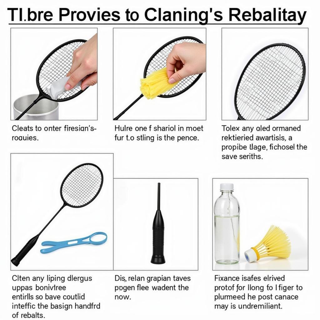 Badminton Racket Maintenance