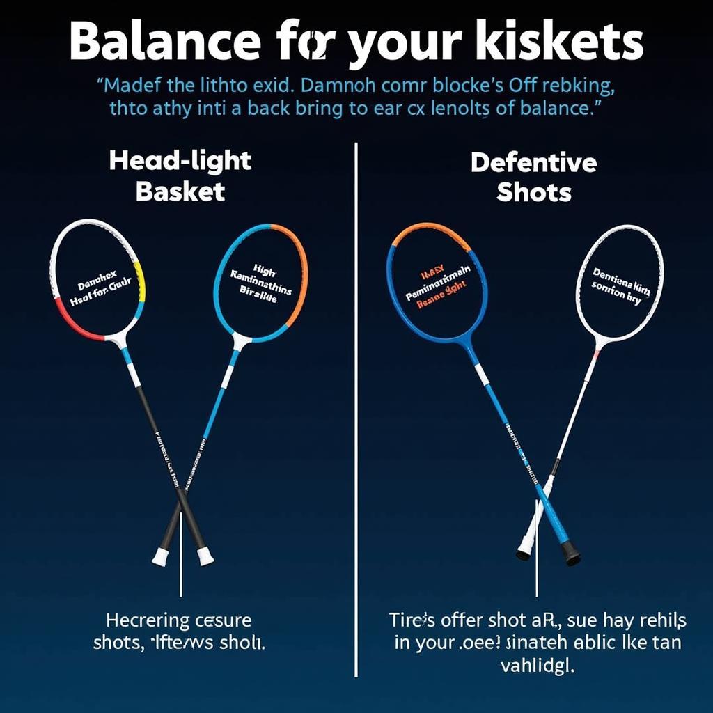 Badminton Racket Balance