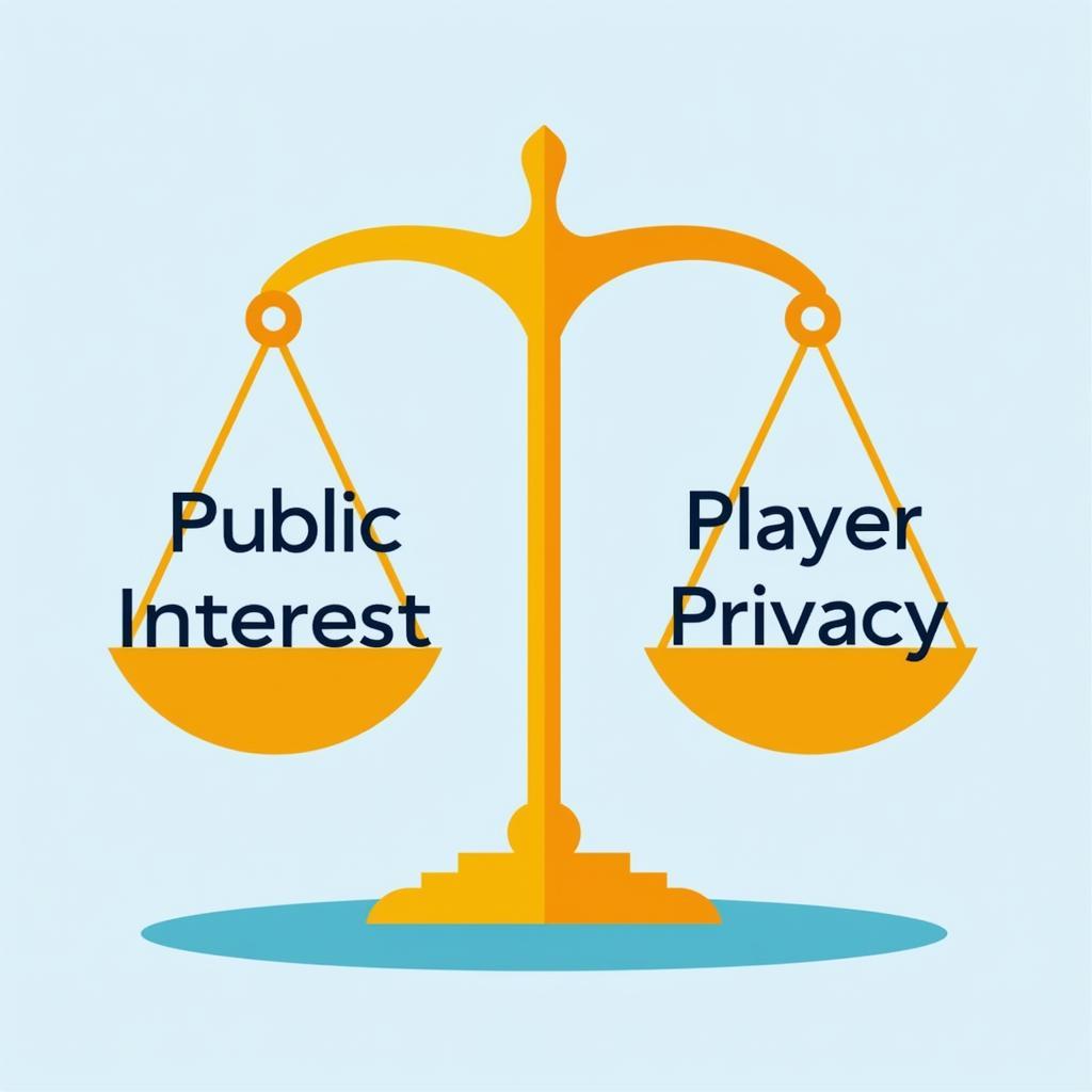 Balancing Public Interest and a Football Player's Right to Privacy