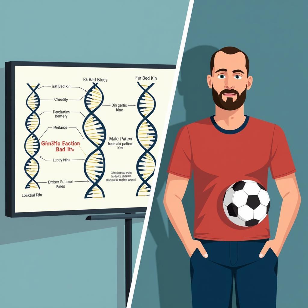 Bald Footballers: Genetics and Stress Influence Hair Loss