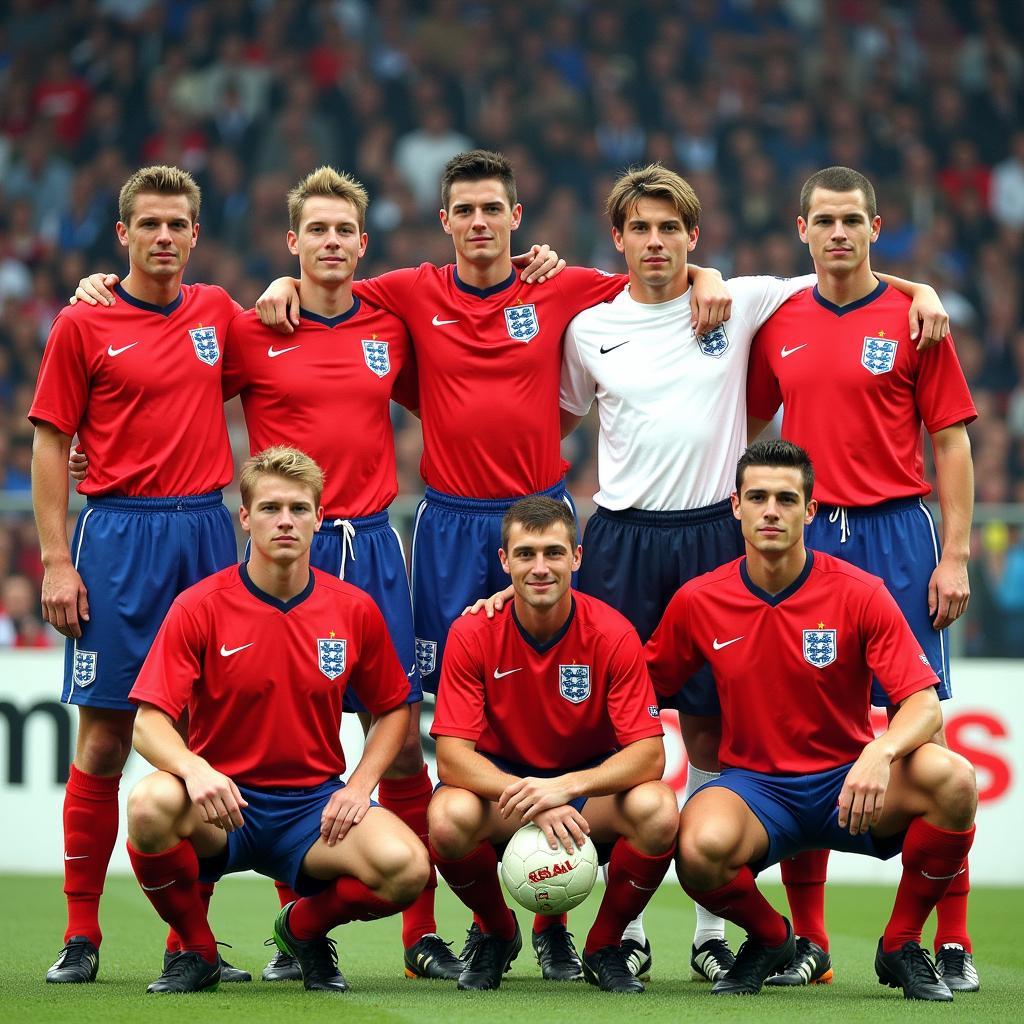 England Squad - Beckham Generation