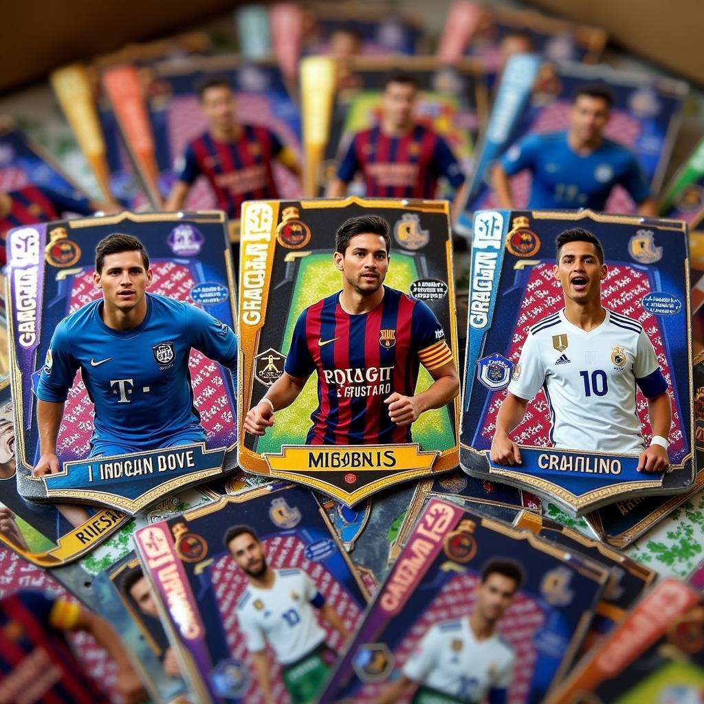 Bim Bim Poca Champions League 2019 Rare Player Cards