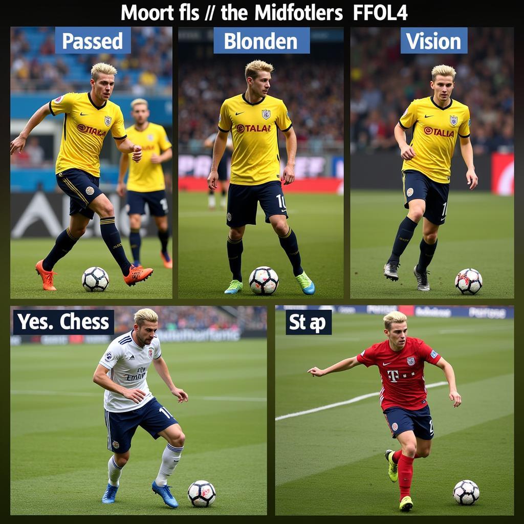 Dominant Blonde Midfielders in FFOL4