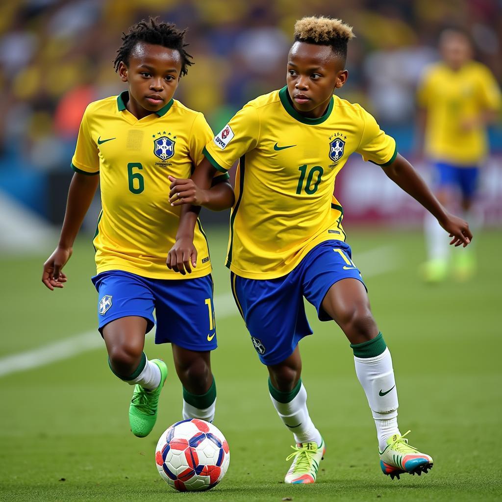 The Future of Brazilian Football: Neymar and Vinicius Jr.