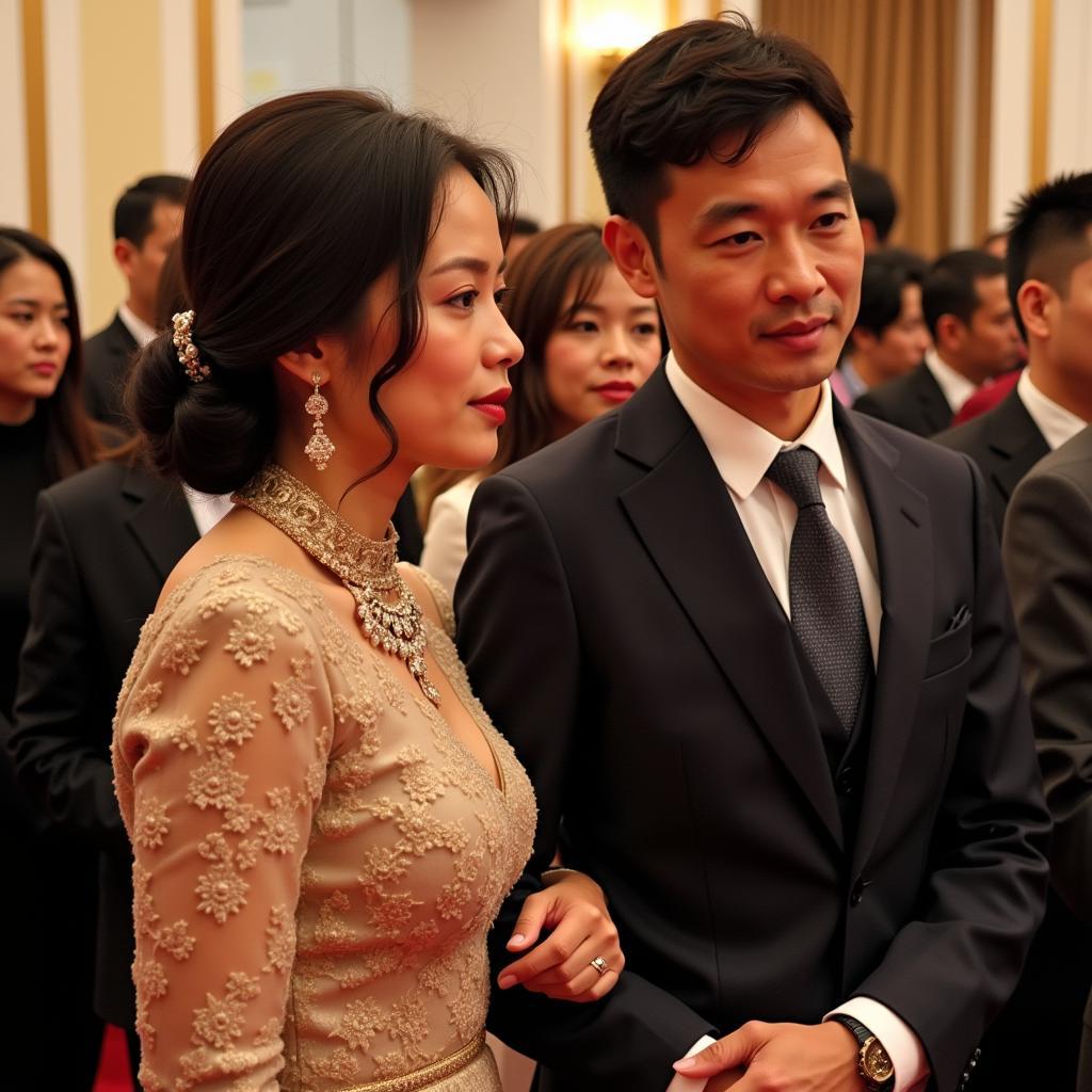 Bùi Tiến Dũng's Wife and the High-Profile Marriage