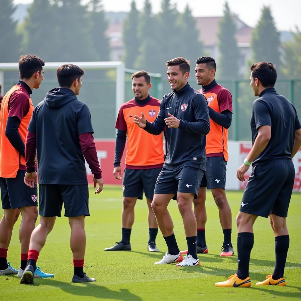 Can Tho FC Training Session