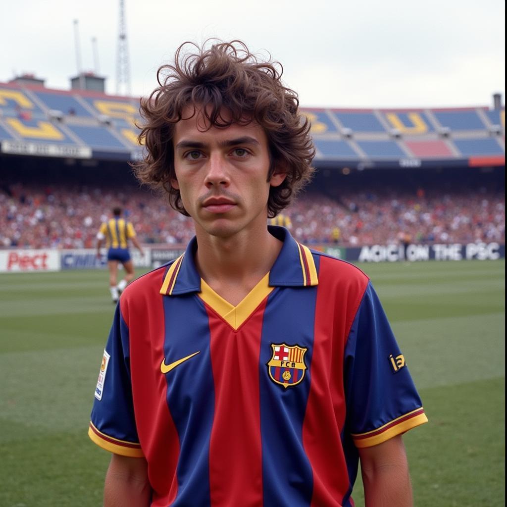 Carles Puyol Early Career at Barcelona