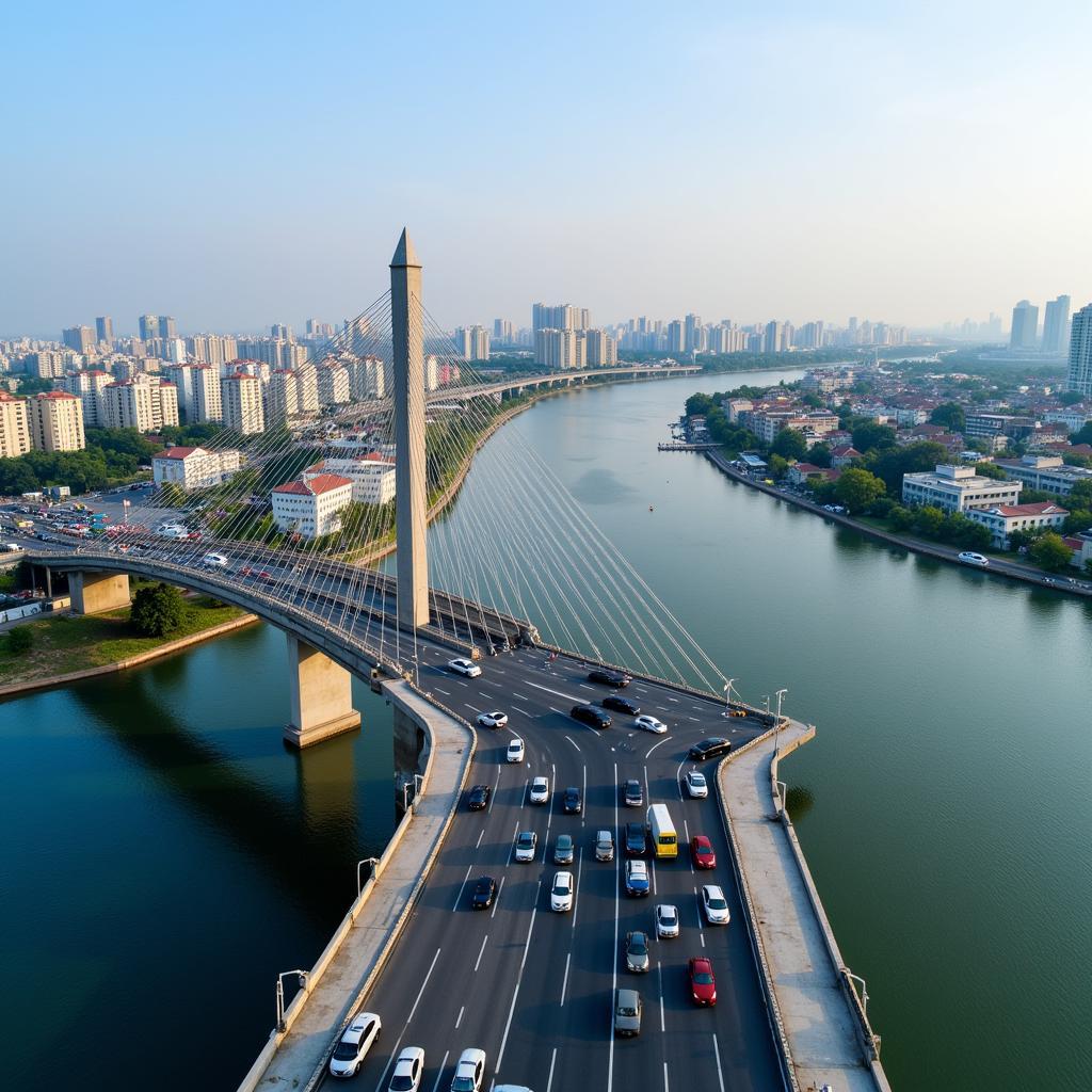 Cau Ngang Thu Duc: A bustling bridge connecting communities