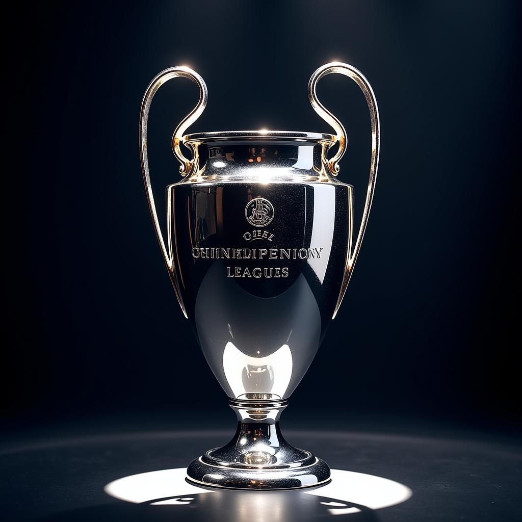 The coveted Champions League Trophy