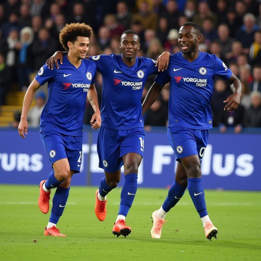 Chelsea Academy Graduates in 2019: Abraham, Mount, and James