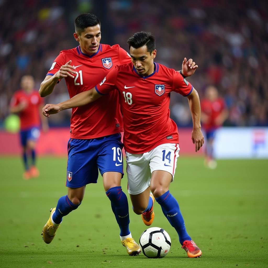 Current Chilean National Team Players in Action