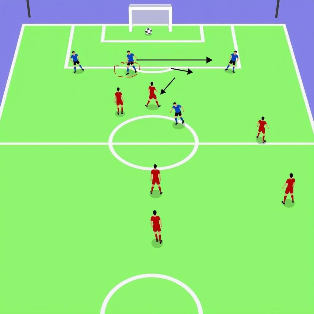 Strategic Positioning for Corner Kicks