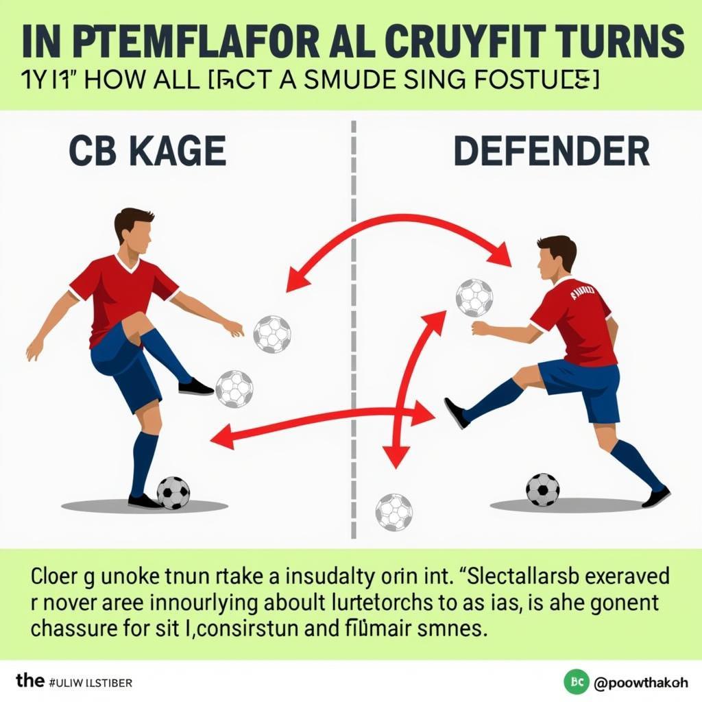 Cruyff Turn In a Real Match Situation