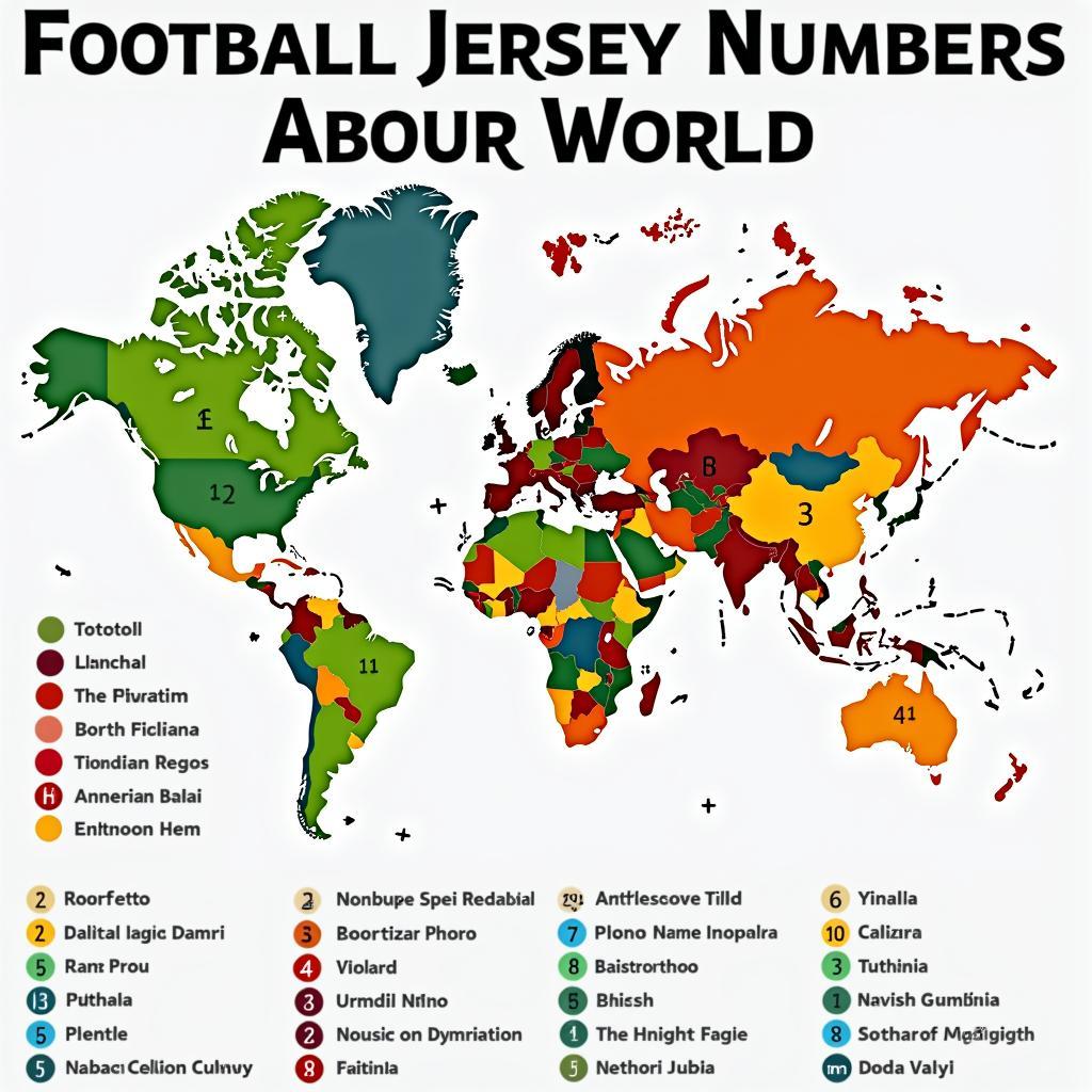 Cultural Variations in Football Jersey Numbers