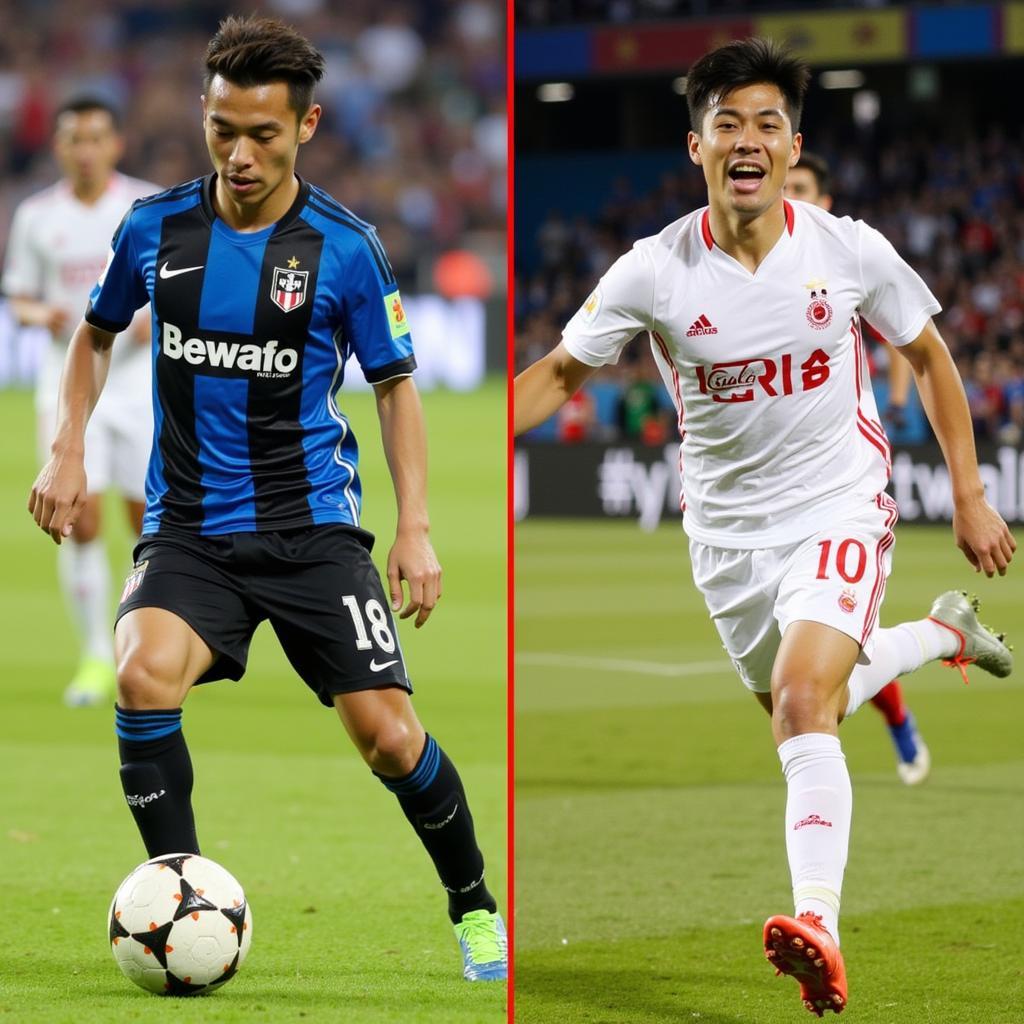 Current Thai Football Stars: Chanathip Songkrasin and Teerasil Dangda