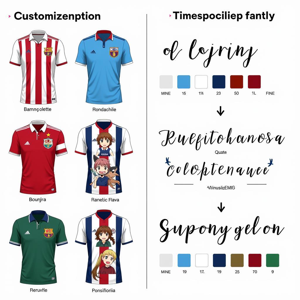 Custom Anime Soccer Jersey Options for Personalized Designs