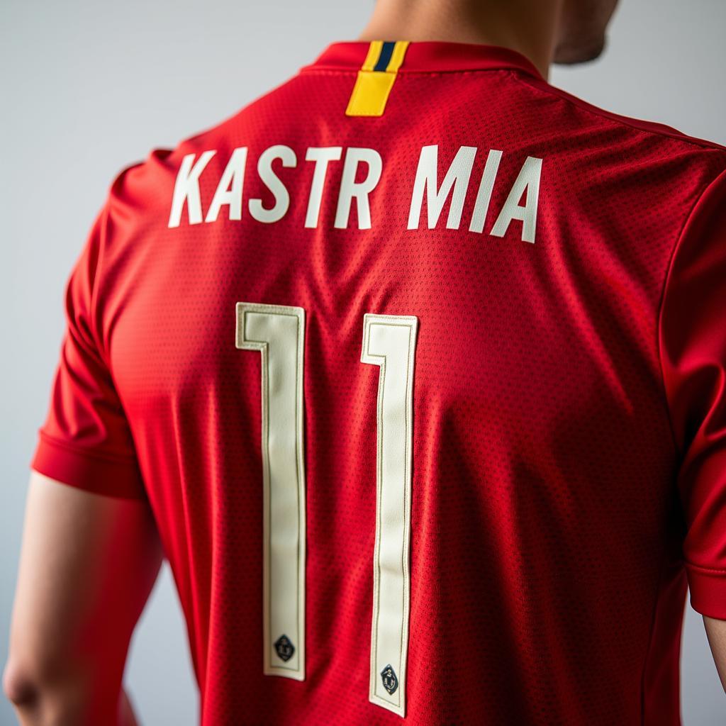 Customized Vietnamese Football Jersey