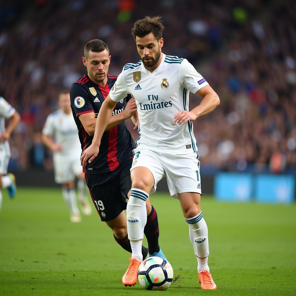 Dani Carvajal in action for Real Madrid