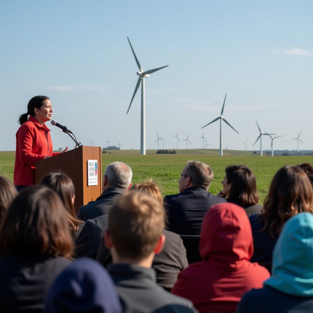 Deb Haaland Addressing Climate Change