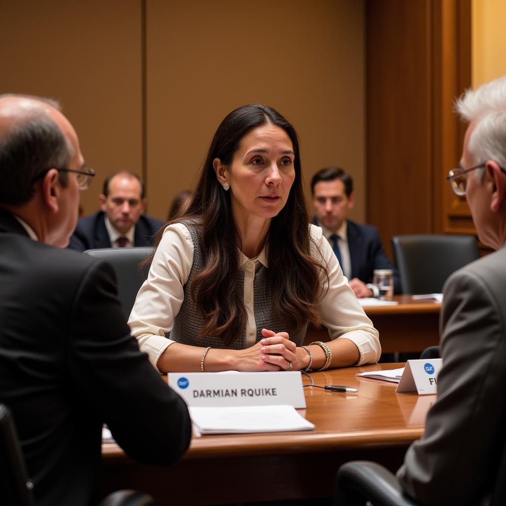 Deb Haaland Meeting with Tribal Leaders