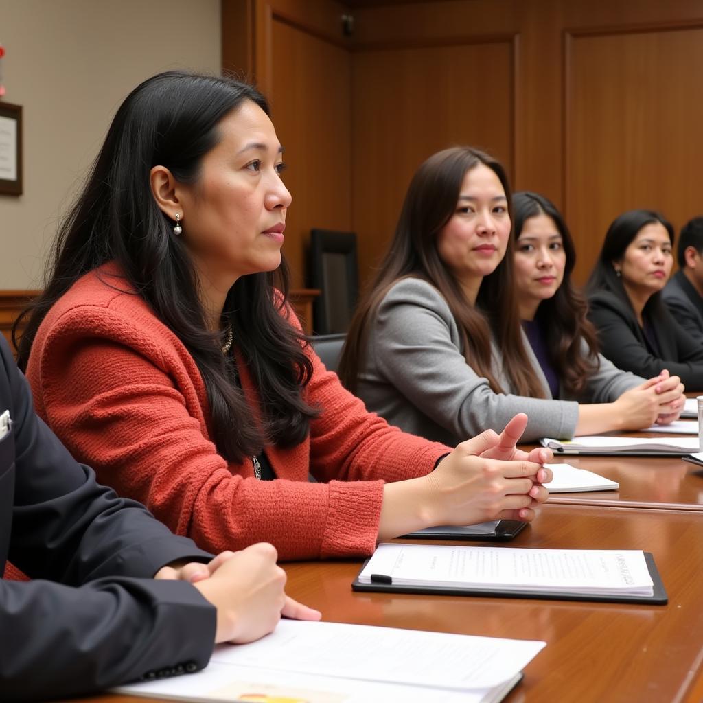 Deb Haaland Meeting with Tribal Leaders