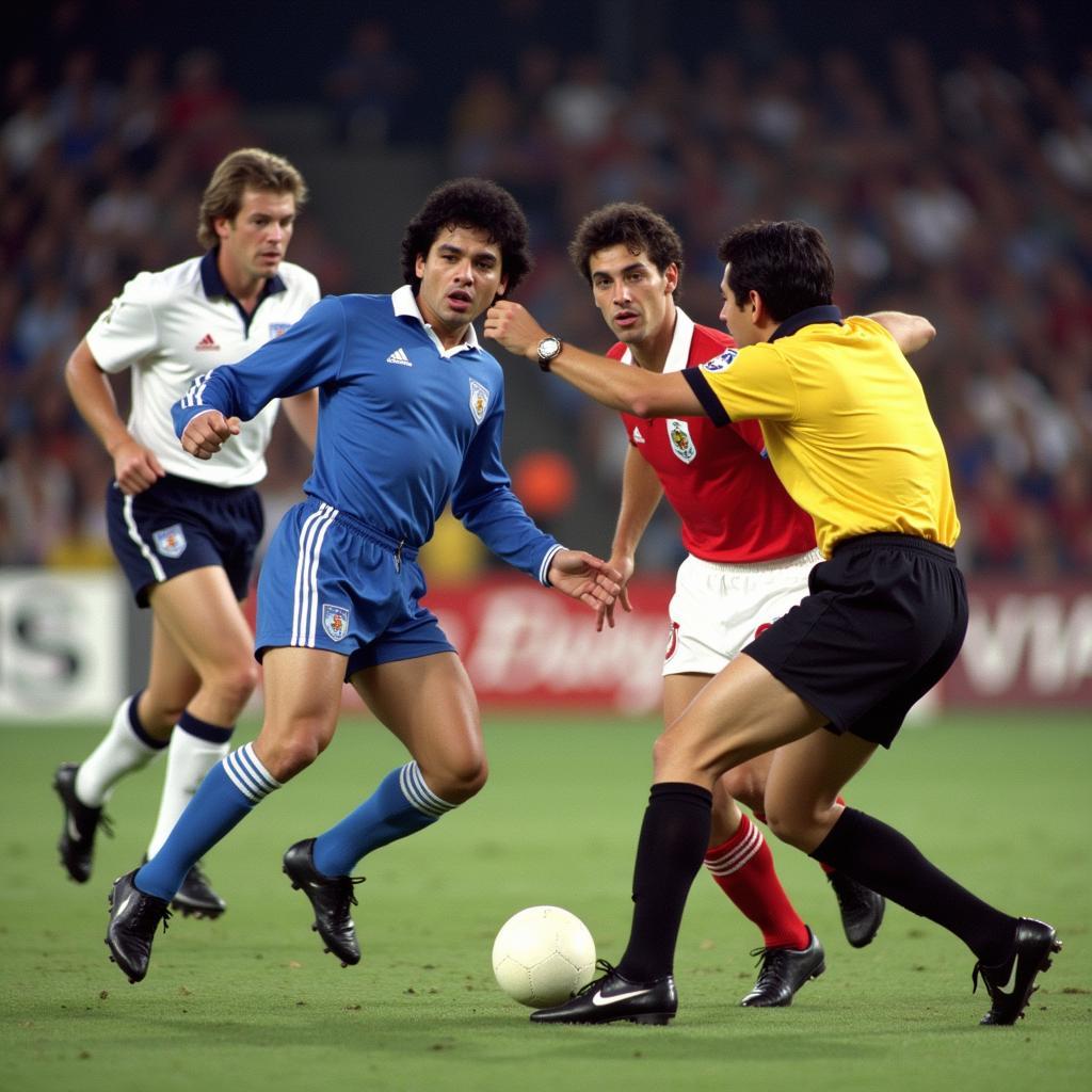 Diego Maradona's "Hand of God" goal: A controversial yet iconic moment in football history