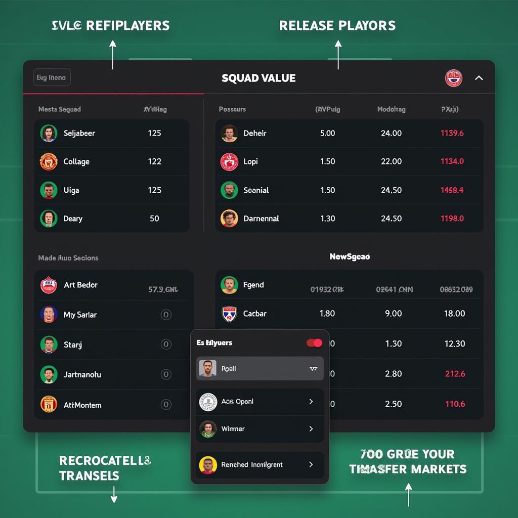 Managing Squad and Finances in Dream League Soccer