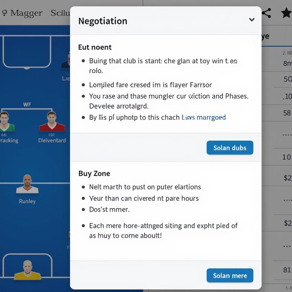 Negotiating Transfers in DLS