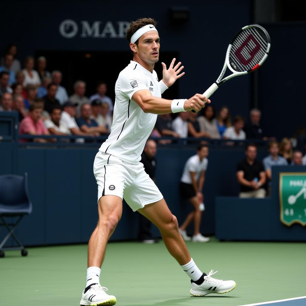 Dominic Thiem's Powerful Backhand