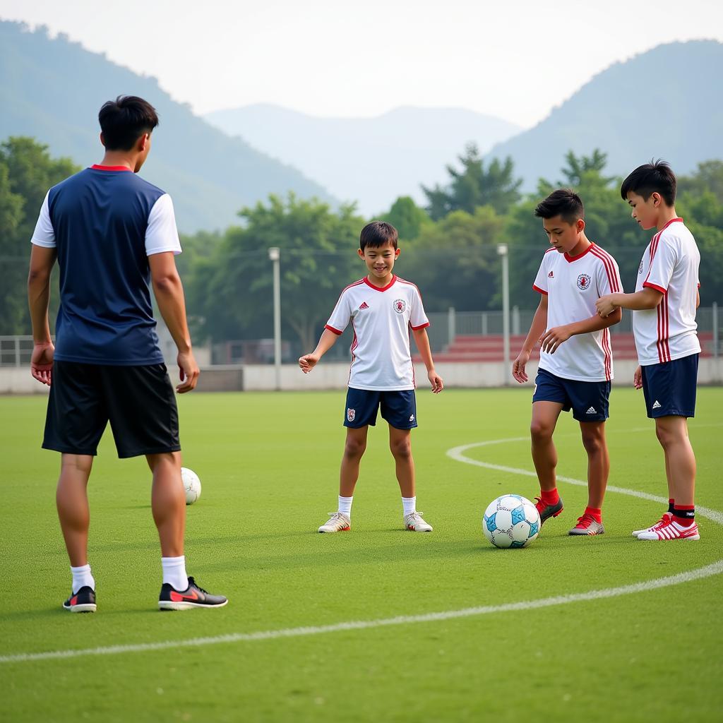 Dong Nai Youth Football Training