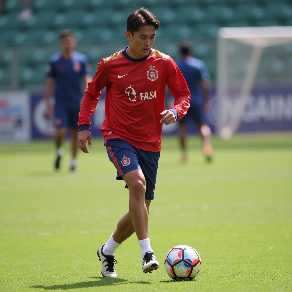 Duy Manh U23 Training Session