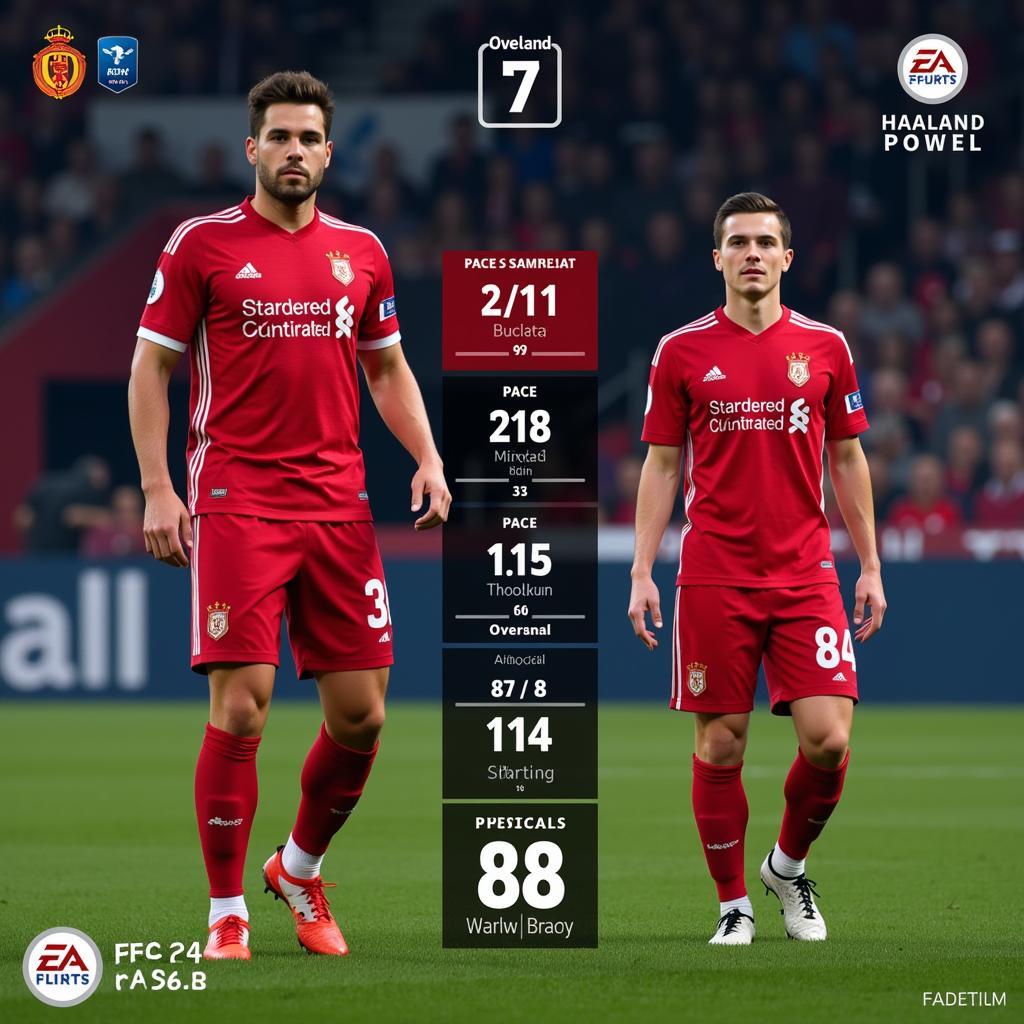 Haaland 87 In-Game Stats EA FC 24