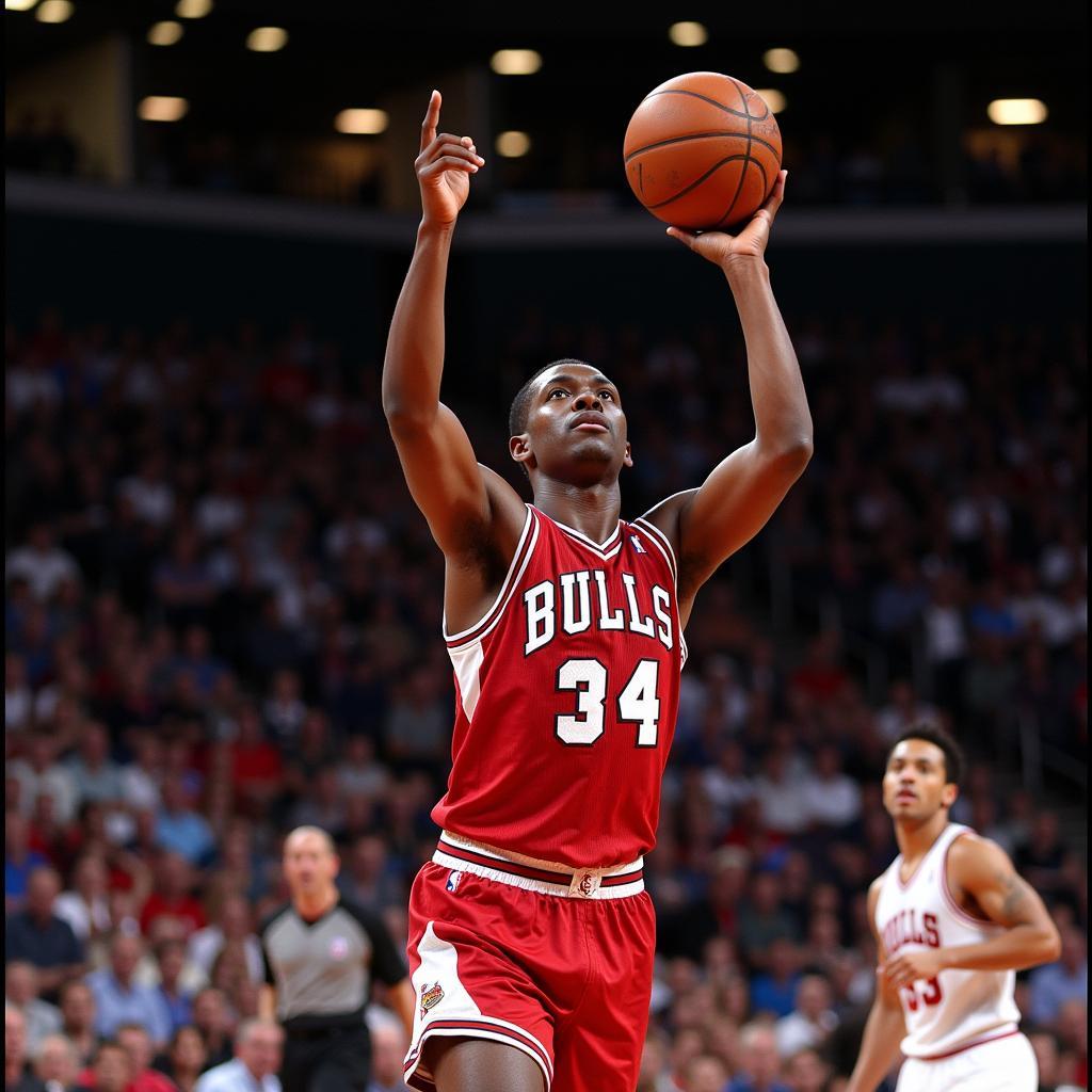 Earl Boykins Shooting a Jump Shot