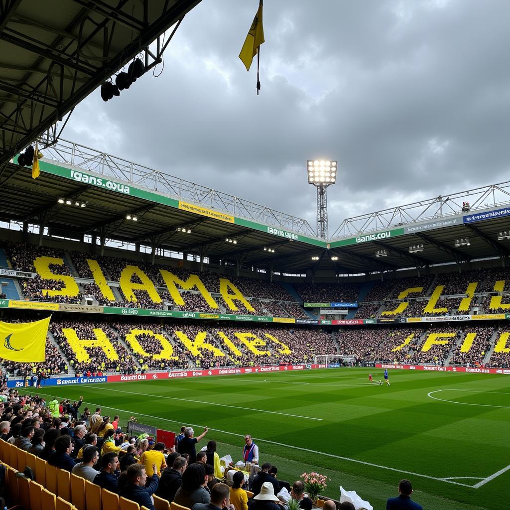 Tributes to Emiliano Sala at FC Nantes