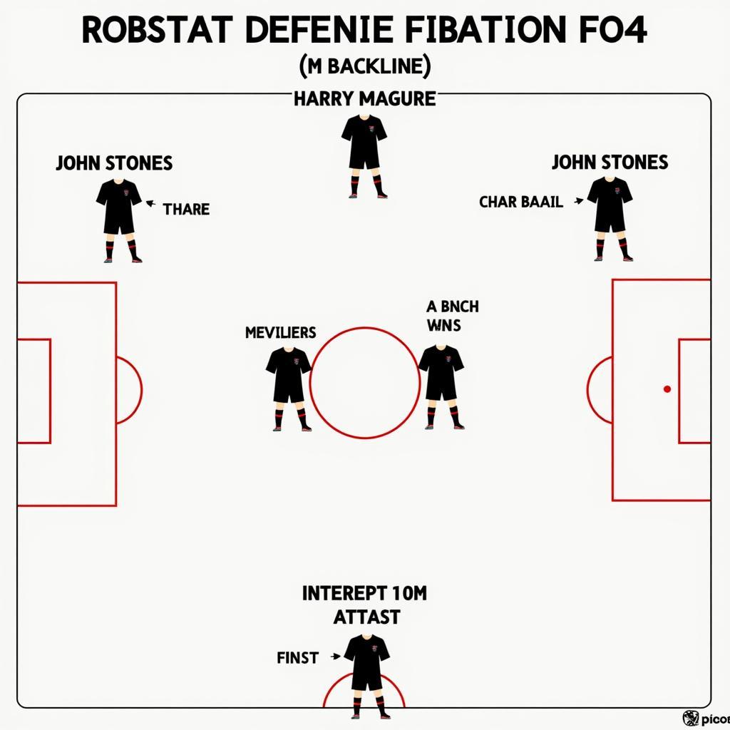 England National Team Defensive Formation in FO4