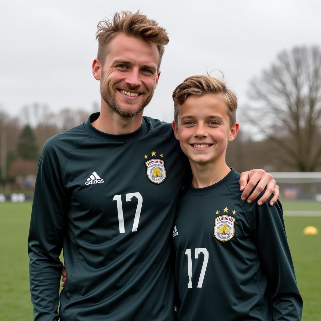 Erling and Alfie Haaland Together