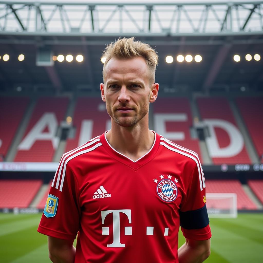 Erling Haaland in a Bayern Munich Kit - A Hypothetical Partnership