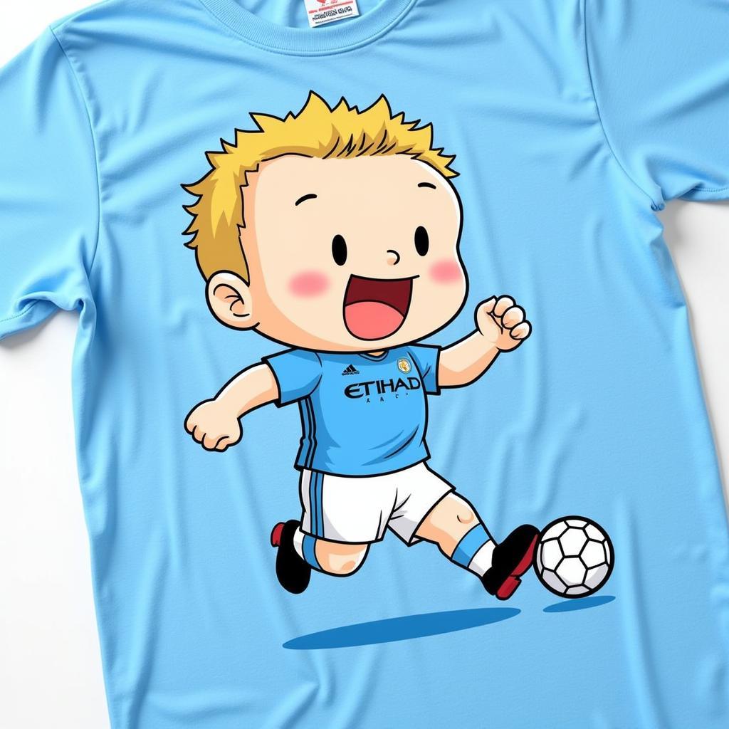 Erling Haaland Chibi Shirt Design