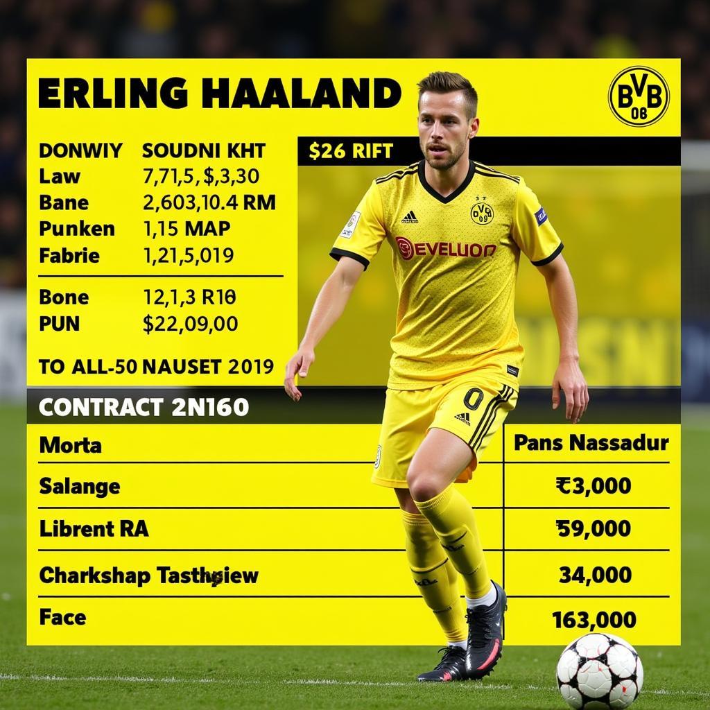 Erling Haaland Dortmund Contract Details