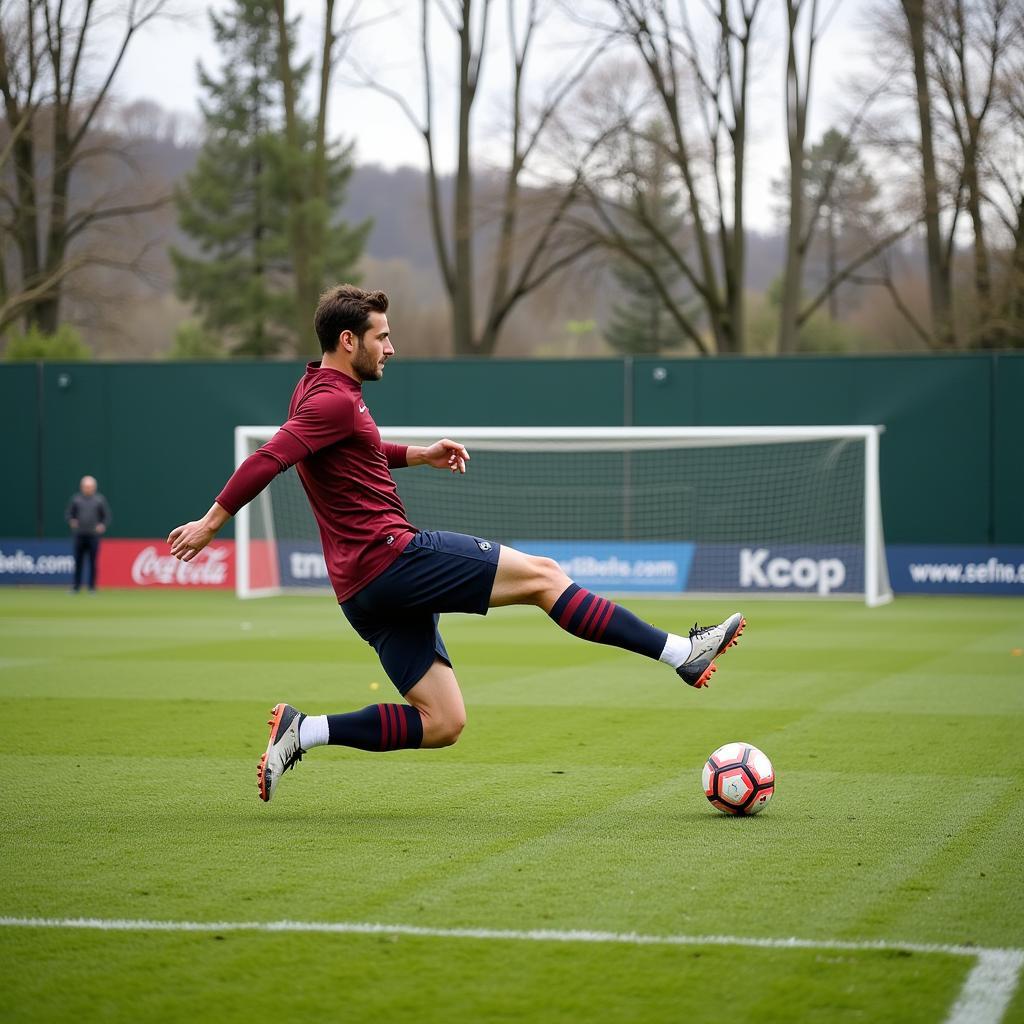 Erling Haaland Penalty Training Routine